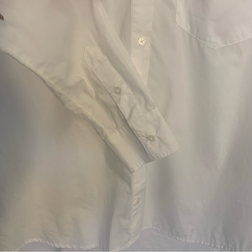 Madewell White Button Down Long Sleeve Top Womens Size Small - Picture 5 of 11
